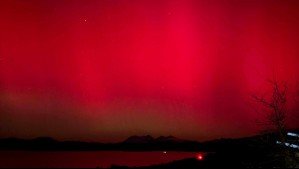 Auroras australes: Revisa las sorprendentes fotos captadas en distintas ciudades del sur de Chile