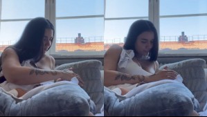 'No me canso de contemplarte': Steffi Méndez publica tierno video en su primer Día de la Madre como mamá