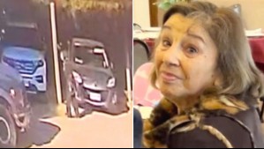 Búsqueda de adulta mayor en Limache: Revelan video donde se ve a la mujer minutos antes de desaparecer
