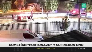 Insólito asalto contra asaltantes: Delincuentes realizan portonazo contra banda que estaba perpetrando el mismo delito