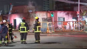 Presunto robo de una cañería provocó fuga de gas y posterior incendio en restaurante de Cerrillos