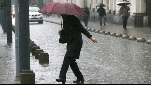 Sistema frontal en la zona central: Las comunas donde se suspendieron las clases por lluvias