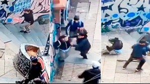 Asalto en escalera de Valparaíso: Confirman detención de dos miembros de la banda que agredió a transeúnte