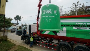 Municipio de Viña del Mar inicia implementación de ley de reciclaje instalando nuevas campanas en la ciudad