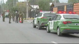 Carabinero de civil balea a delincuente que lo quiso asaltar y lo deja en riesgo vital