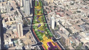 Ciclovías, áreas verdes y más: Así será el Parque Urbano sobre la Autopista Central de Santiago