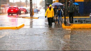 Pronostican 6 días de lluvia en la zona centro-sur con eventuales desbordes de ríos e inundaciones