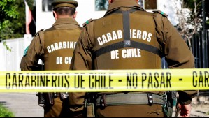 Detienen a dos carabineros por disparos injustificados en la vía pública en Cerrillos