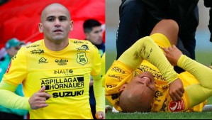 Humberto Suazo publica sentido mensaje tras sufrir grave lesión en la rodilla: 'Quiero agradecer la preocupación'