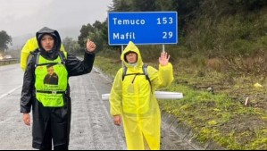 ¿Por qué una nueva madre chilena camina hacia La Moneda? Hijo necesita $1.200 millones para tratamiento urgente