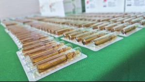 Realizan la incautación más grande de fentanilo en Chile: Decomisan casi 4 litros de 'droga zombie' en Antofagasta