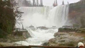 Preocupación en Salto del Laja por posible desborde de río por intensas lluvias