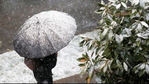 Emiten aviso por nevadas para los próximos días en siete regiones de Chile