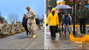 'Para que no ocurra lo del año pasado': Gobierno anuncia despliegue militar en el Maule por lluvias