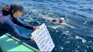 La 'Sirena de Hielo' conquista su séptimo mar tras sobrevivir 11 horas en el Estrecho de Tsugaru