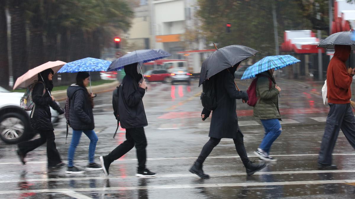 Sistema frontal en Santiago (Referencial Aton)