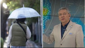 'Bastante agua corriendo por las calles': Jaime Leyton anuncia a qué hora empezaría a llover este martes en Santiago