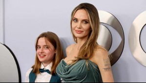 Angelina Jolie y su hija Vivienne Jolie lucieron combinadas en alfombra roja de los Premios Tony