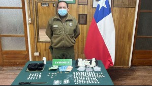La denunciaron por violencia intrafamiliar y carabineros terminó incautando drogas en su domilicio