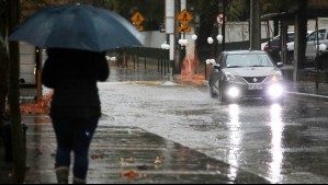 Declaran 'Alerta Amarilla' en la RM por sistema frontal: Habrá 'precipitaciones intensas en corto periodo de tiempo'