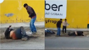 Tras haber asaltado un local comercial: Apedrean y prenden fuego a delincuente en Perú