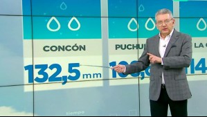 'Esto supera cualquier pronóstico': Concón registra 132 milímetros y se convierte en la comuna en donde más ha llovido