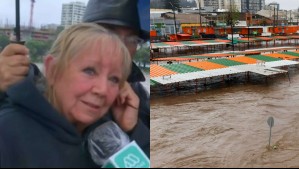 'Perdimos todo': Crecida de caudal del estero Marga Marga deja bajo el agua más de 200 puestos de feria en Viña del Mar