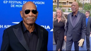 Morgan Freeman preocupa tras aparecer con un guante en su mano izquierda: ¿Qué le pasó?