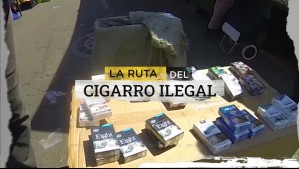 La ruta del cigarro ilegal: Mega Investiga comprobó cómo el contrabando se apodera de las calles de la capital