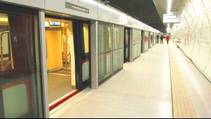 Metro de Santiago inicia servicio de trenes con estación cerrada en Línea 6