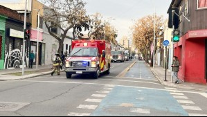 Bomberos concurrió a emanación de gas en Barrio Yungay: Más de 200 residentes fueron evacuados