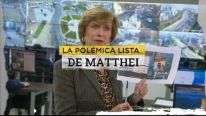 La polémica lista de Matthei: Edil de Providencia dice que entregó datos de 75 motochorros a subsecretario Monsalve