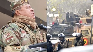 Dos jefes militares detenidos por intento de golpe en Bolivia: Excomandante general del Ejército acusa autogolpe