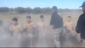 Polémico 'ritual de iniciación' en el ejército argentino: Les arrojaron cal viva a soldados en Córdoba