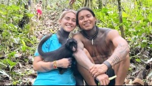 Y todo por amor: Australiana viajó miles de kilómetros para irse al Amazonas y estar con su novio ecuatoriano