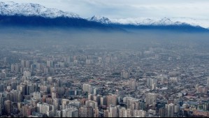 Decretan preemergencia ambiental para este domingo en la RM: Hay restricción vehicular