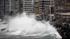 Emiten aviso por marejadas desde el Golfo de Penas hasta Arica