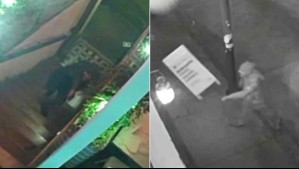 Pánico en Cerro Alegre de Valparaíso: Video muestra a hombres armados entrando a restaurante para agredir a expareja