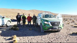 Carabineros rescata a dos geólogos perdidos a más de 5 mil metros de altura: Su vehículo quedó enterrado