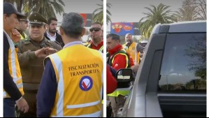 'Corresponde infracción y retiro': Carabineros descubre a conductor de camioneta nueva sin su patente ni documentos