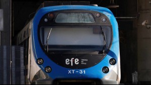 EFE suspende su servicio de trenes entre Rancagua y Estación Central por falla en la vía