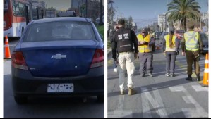 Conductor de app de transporte transitaba en auto con 213 multas sin pagar y documentos del auto vencidos