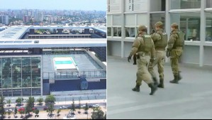 Aviso de bomba en el Centro de Justicia genera gran operativo del GOPE: Descartan existencia de aparato explosivo