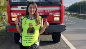 Tiene dos meses para lograr la meta: Este es el monto que ha reunido la madre que camina de Valdivia a Santiago