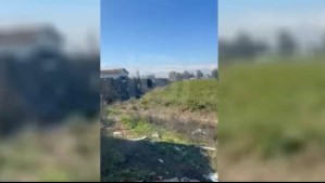 El crudo video que captó el momento de mortal balacera en una parcela de Lampa