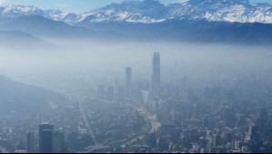 Continúan las malas condiciones del aire: Declaran Alerta Ambiental para este jueves en la Región Metropolitana