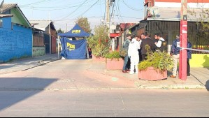 Hombre que había salido de la cárcel hace dos días muere baleado en plena calle de Lo Espejo