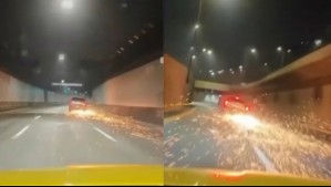 Persecución policial por varias comunas de la capital termina con cuatro sujetos detenidos y uno baleado