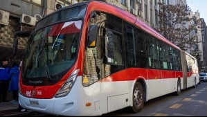 Anuncian plan piloto de seguridad para buses Red: Incluye paradas nocturnas flexibles