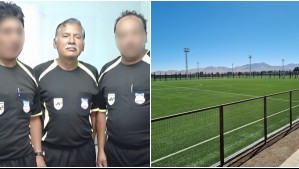 Árbitro se desplomó y murió repentinamente en pleno partido de fútbol en Calama